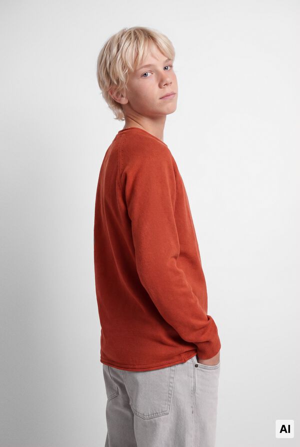 Springfield Kids Camisola torcida para crian&ccedil;a vermelho
