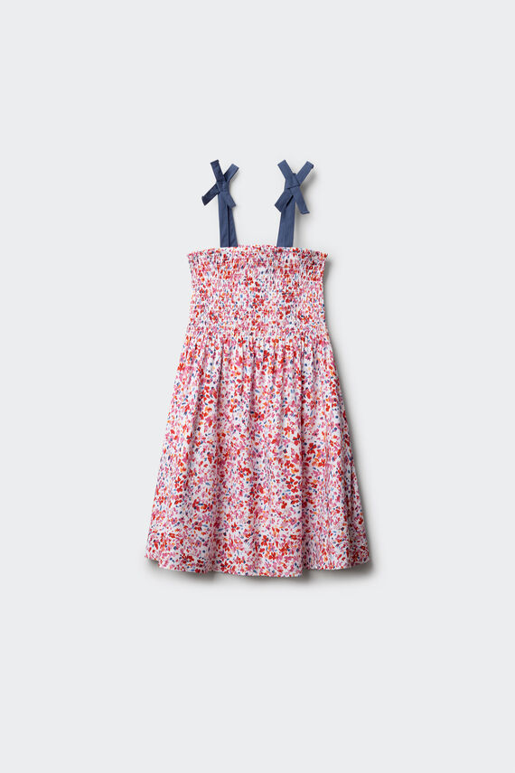 Vestido floral niña