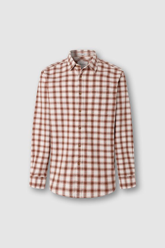 Camisa de franela de cuadros