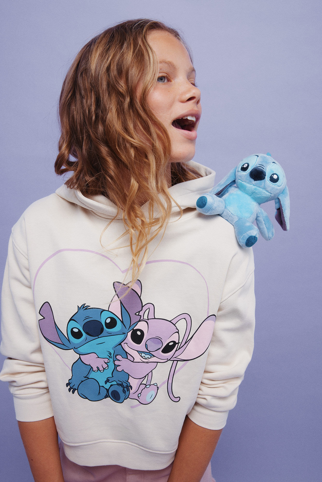 Springfield Kids Sweatshirt das meninas Lilo & Stitch