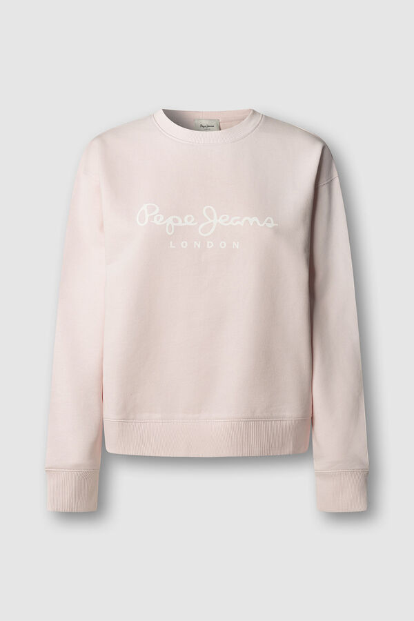 Pepe Jeans Sweatshirt gola redonda  rosa