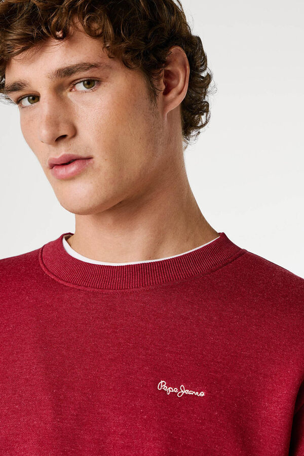 Pepe Jeans  Sweatshirt de manga comprida vermelho