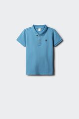 Springfield Kids Polo b&aacute;sico para menino azul