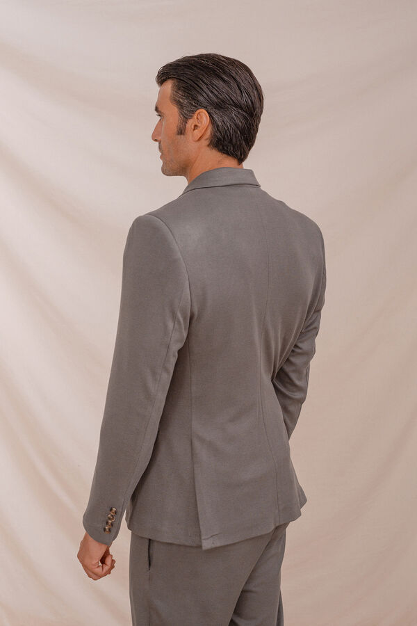 Celopman Blazer Casual Estrutura verde