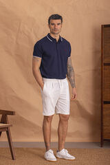 Celopman Bermuda Casual Branca branco