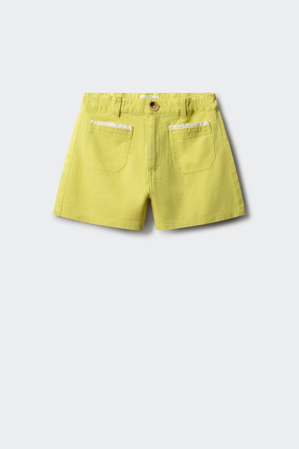 Springfield Kids Cal&ccedil;&otilde;es de linho para menina estampado