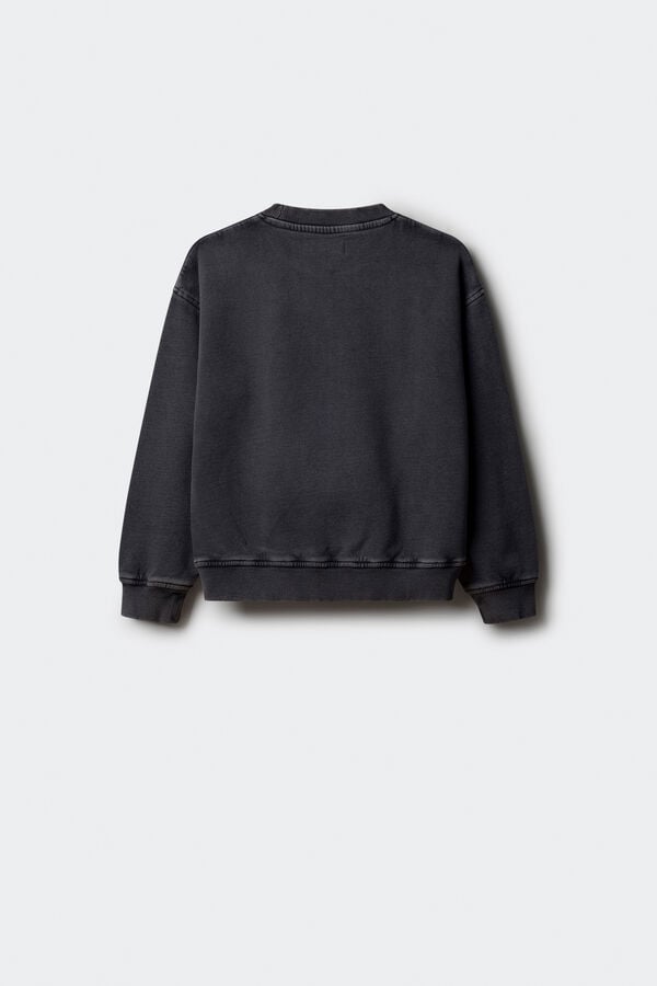 Springfield Kids Sweatshirt "Brilhante" para meninas cinzento