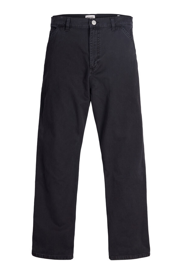 Jack & Jones Pantal&oacute;n baggy fit negro