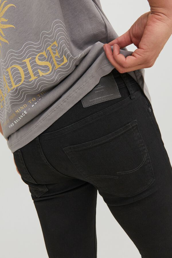 Jack & Jones Jeans skinny cinco bolsos preto