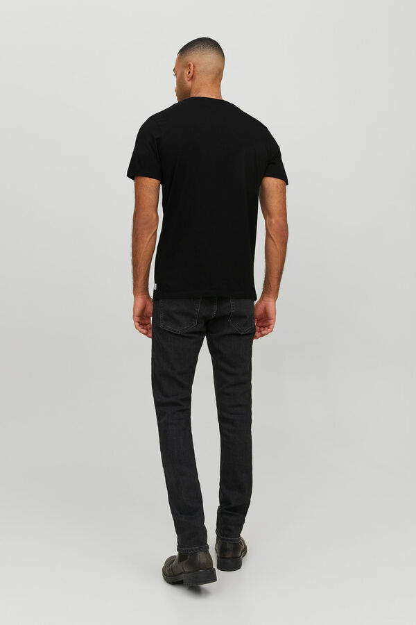 Jack & Jones Camiseta fit estándar negro