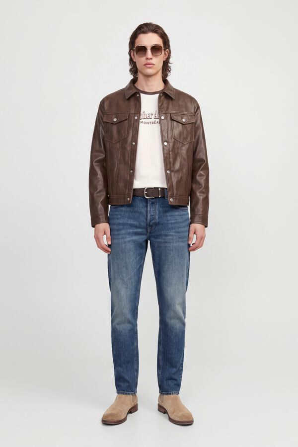 Jack & Jones Cal&ccedil;as jeans tapered azul