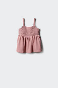 Springfield Kids Top de al&ccedil;as em crochet para menina