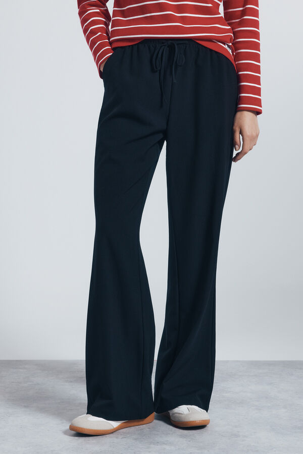 Springfield Calça jogger larga preto