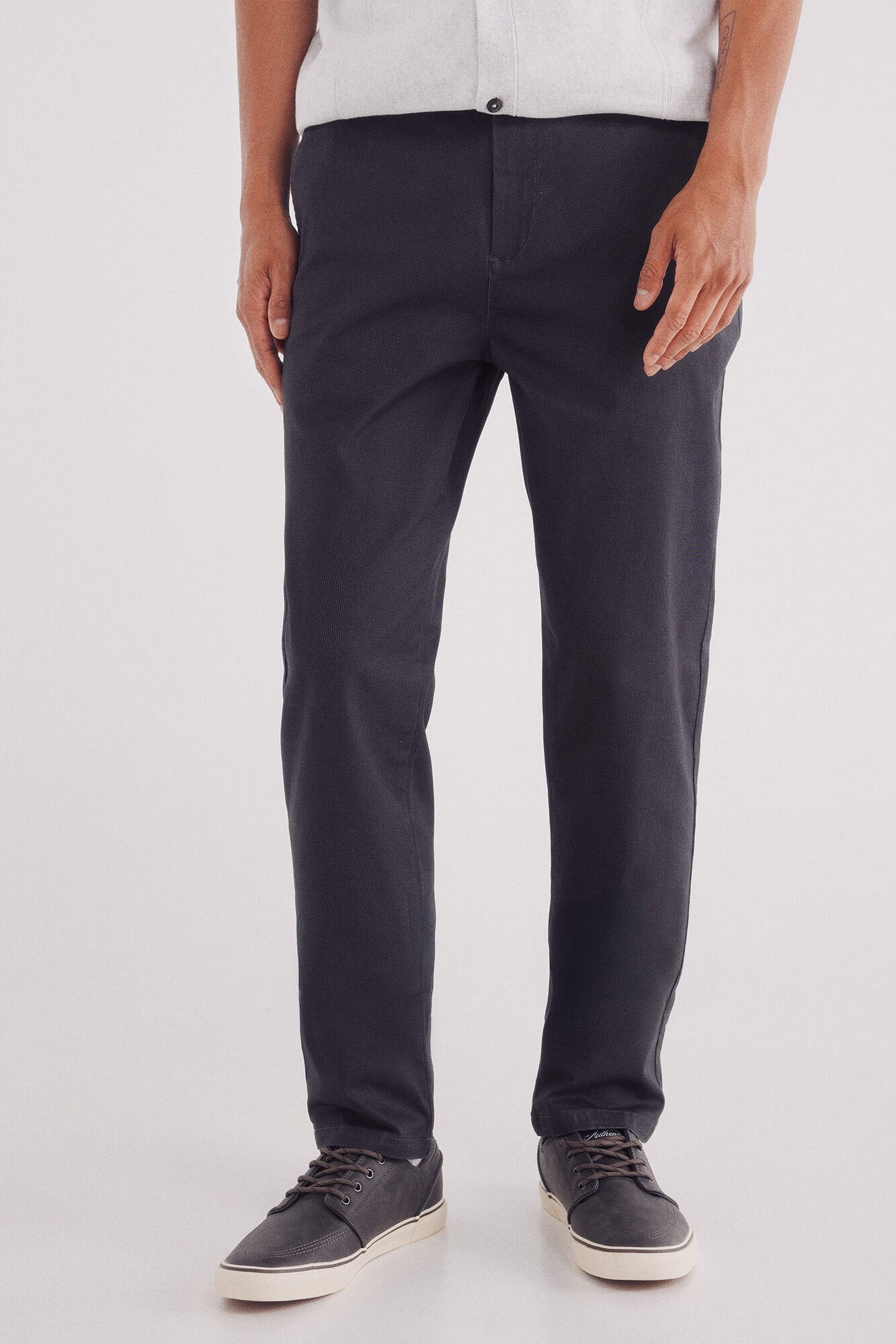Springfield Pantal&oacute;n chino microestampado slim fit