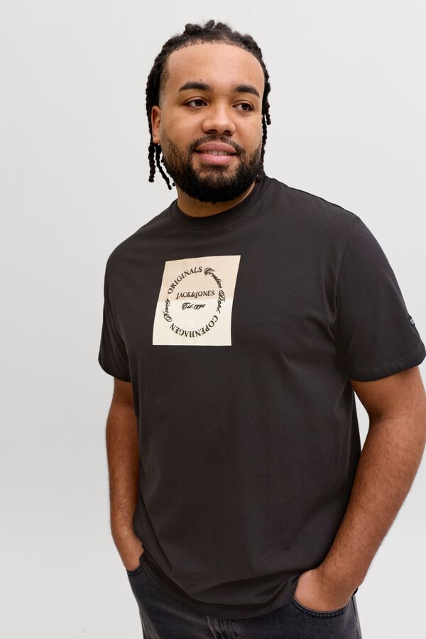 Jack & Jones PLUS Essential short-sleeved T-shirt black
