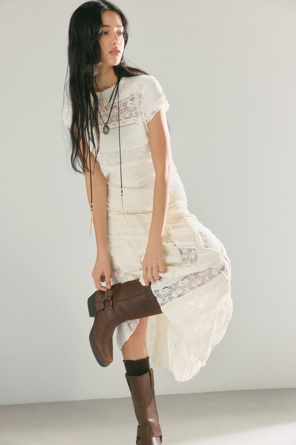 High Spirits Vestido Lola cru