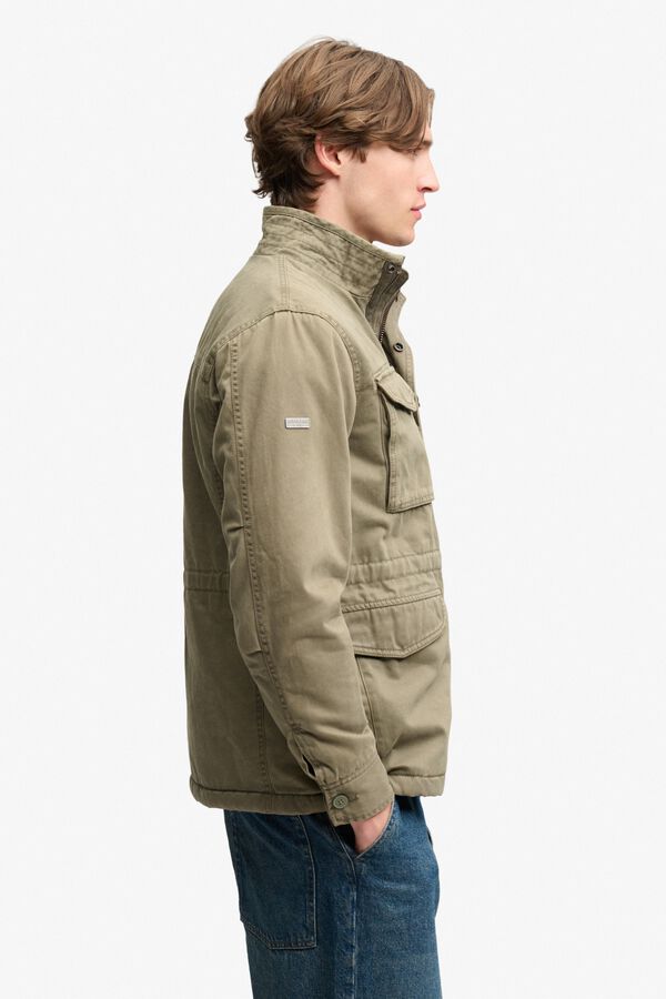 Superdry Chaqueta militar kaki