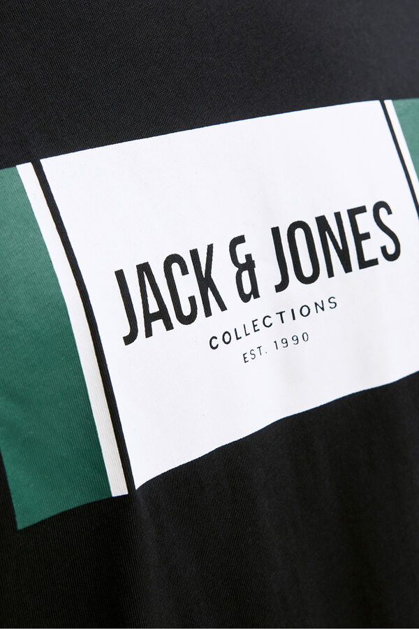 Jack & Jones PLUS T-shirt Regular Fit preto