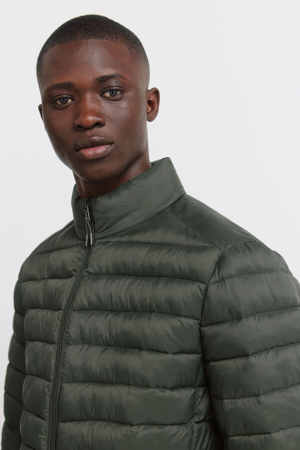 Springfield Casaco acolchoado Caqui escuro