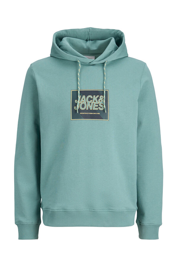 Jack & Jones Sweatshirt capuz azul