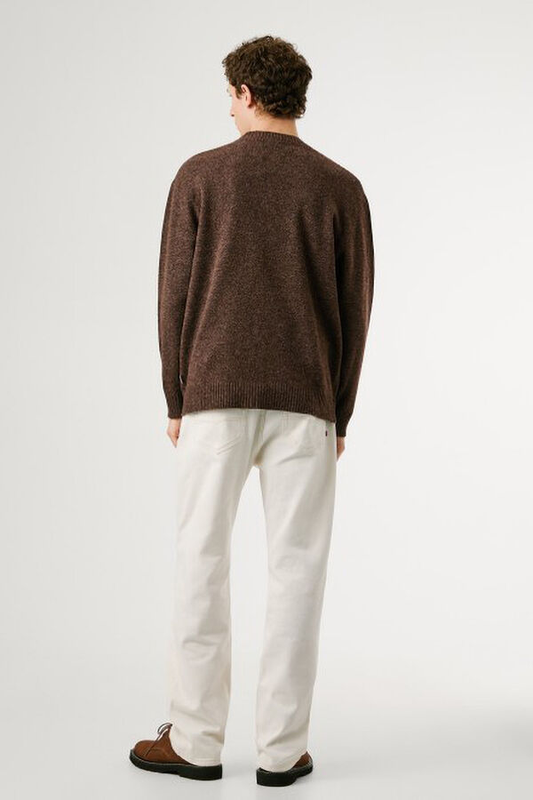 Pepe Jeans Camisola de malha Phelan castanho