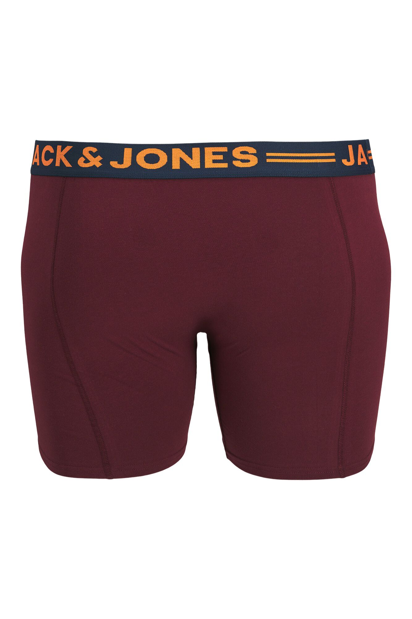 Jack & Jones PLUS Pack 3 boxers em algod&atilde;o