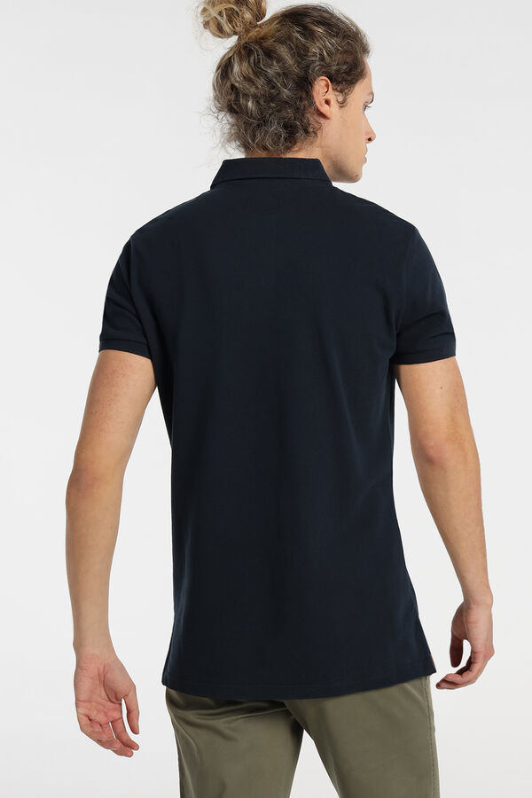 Lois Polo de manga curta azul