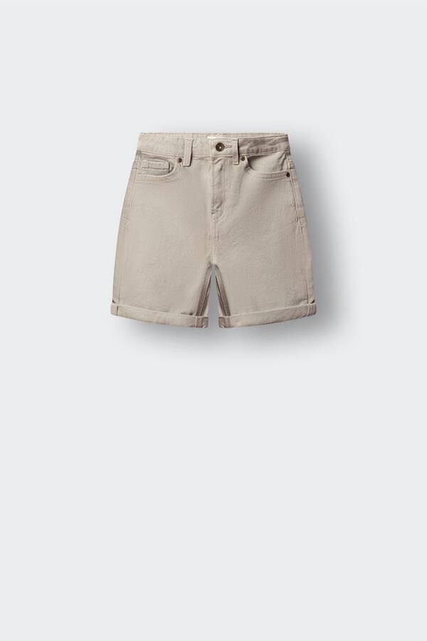Springfield Kids Bermuda de 5 bolsos lavada para menino cinzento