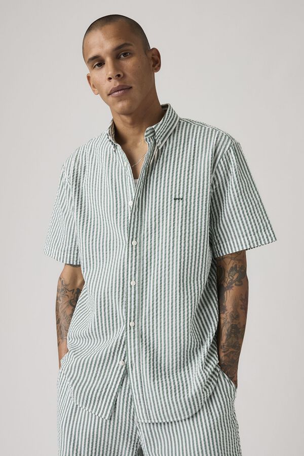 Levi's Camisa de manga curta branco
