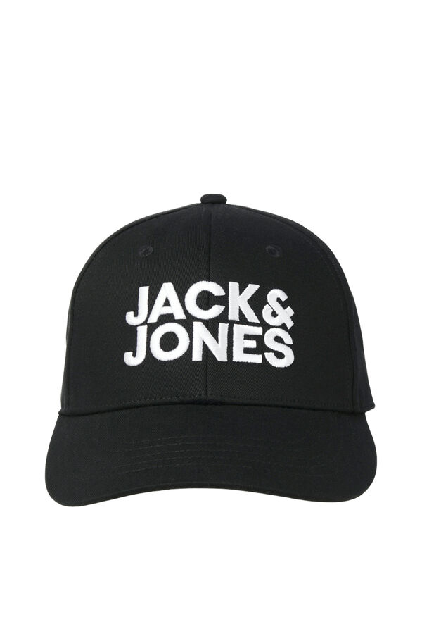 Jack & Jones Boné com logo XL preto