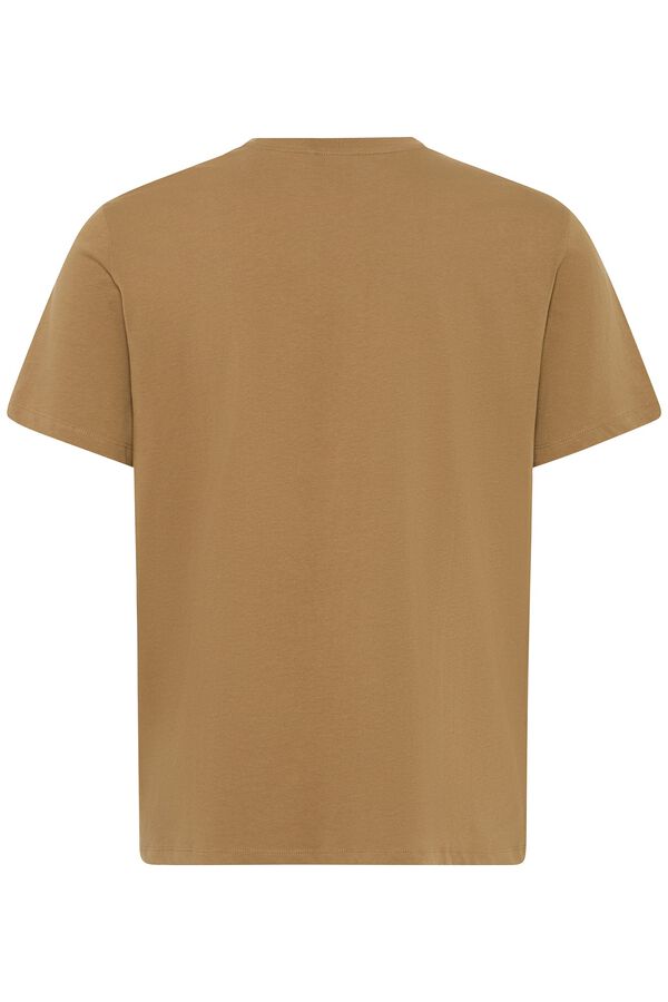 Blend PLUS T-shirt de manga curta tamanho grande vison