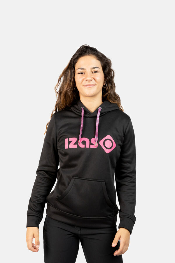 Izas Sweatshirt Lynx capuz v3 preto