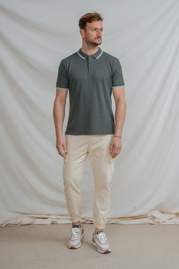 Celopman Polo com estrutura verde