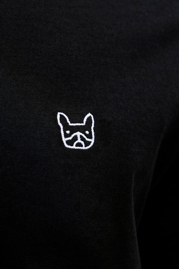 Jack & Jones Cotton slim fit icon logo T-shirt black