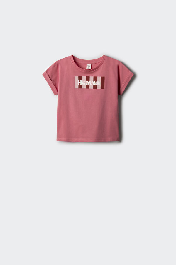 Springfield Kids Camiseta Céu da Menina rosa