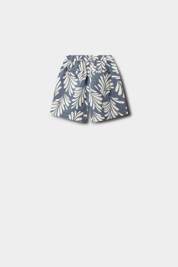 Springfield Kids Bermudas de palmeiras para menino azul