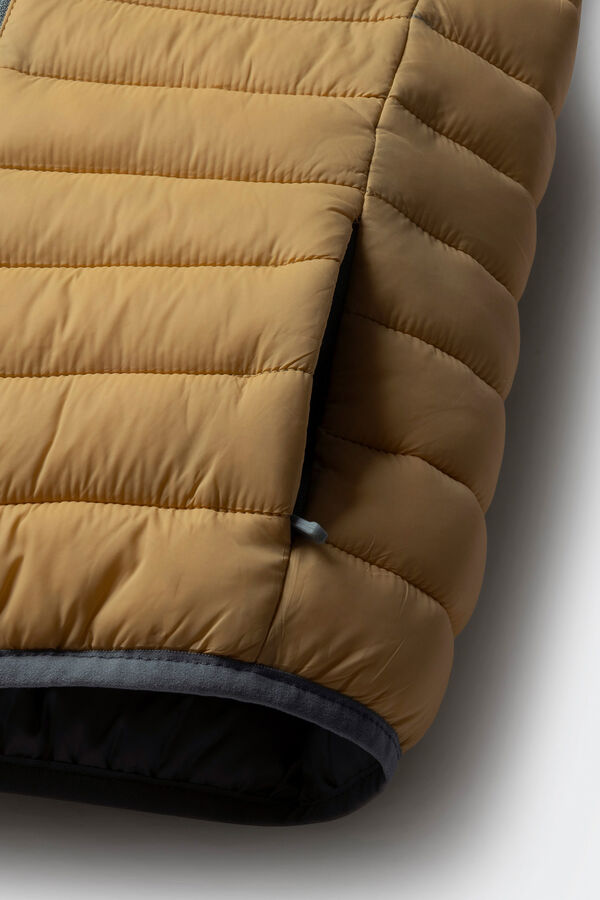 Springfield Kids Colete acolchoado menino amarelo