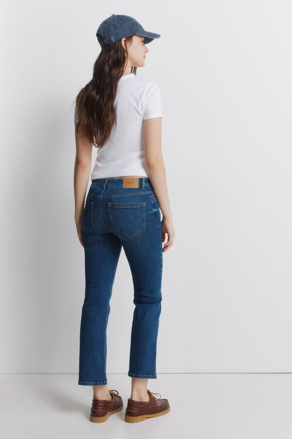 Springfield Cal&ccedil;as jeans flare azul