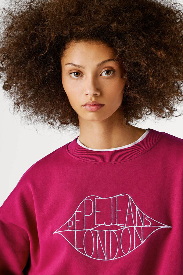 Pepe Jeans Sweatshirt de manga comprida rosa