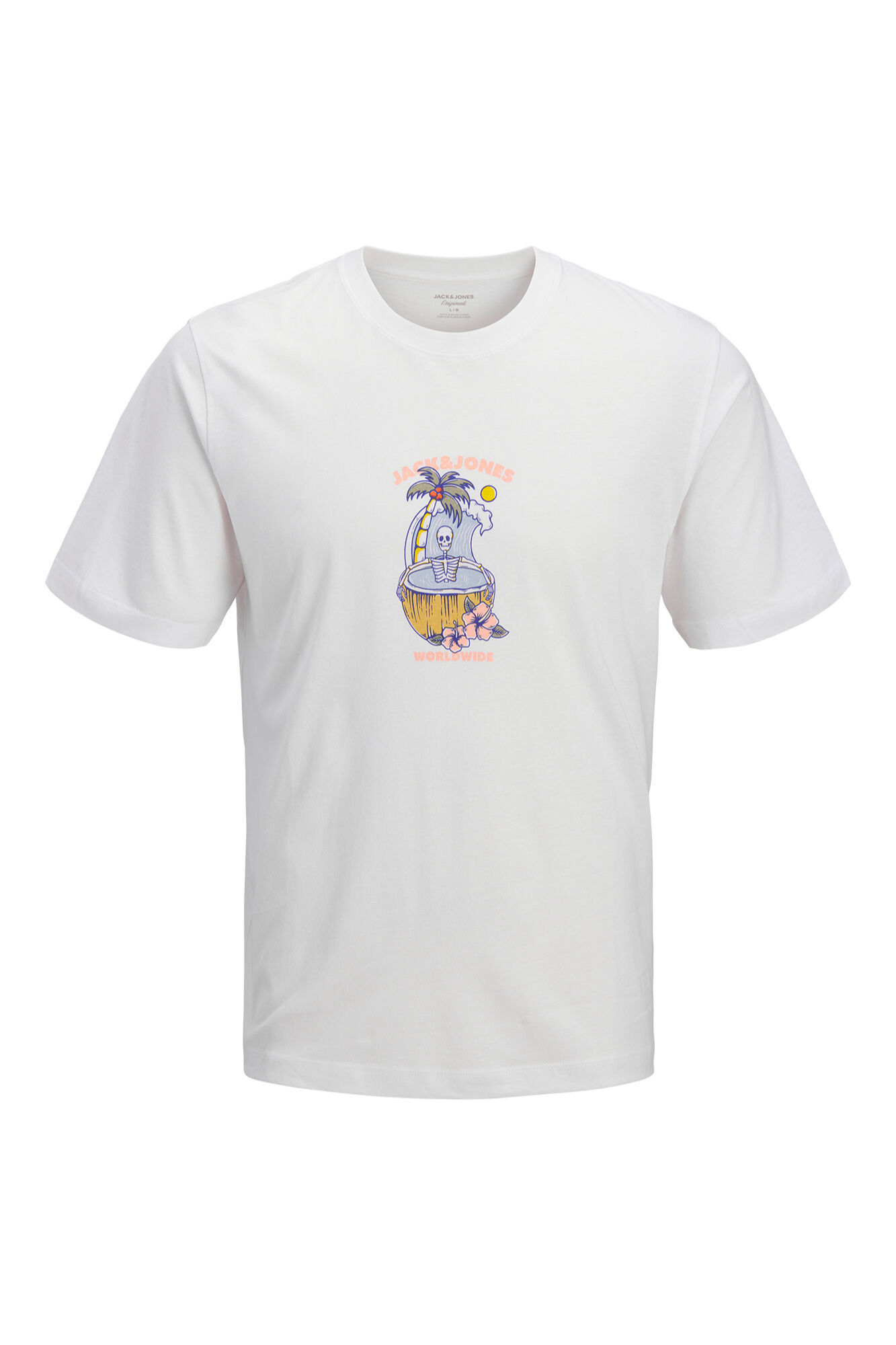 Jack & Jones PLUS T-shirt de manga curta estampada