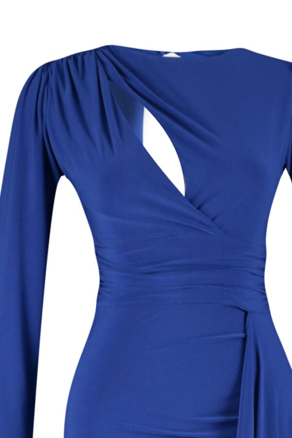 Trendyol Vestido de noite azul