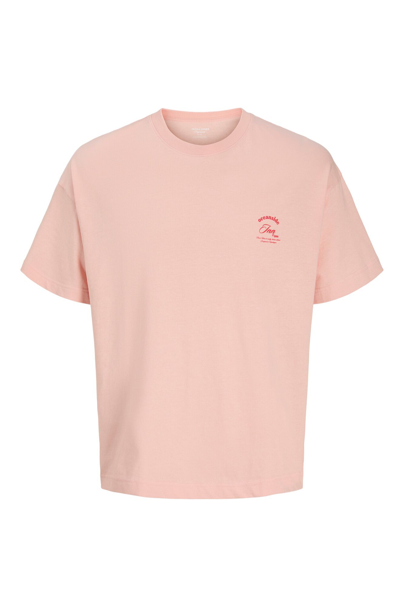 Jack & Jones T-shirt loose em algod&atilde;o