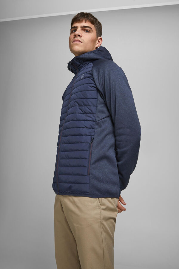 Jack & Jones Combined hooded jacket blue
