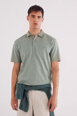 Springfield Polo jersey microrrisca verde