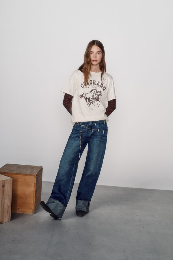 High Spirits T-shirt Stetson cru