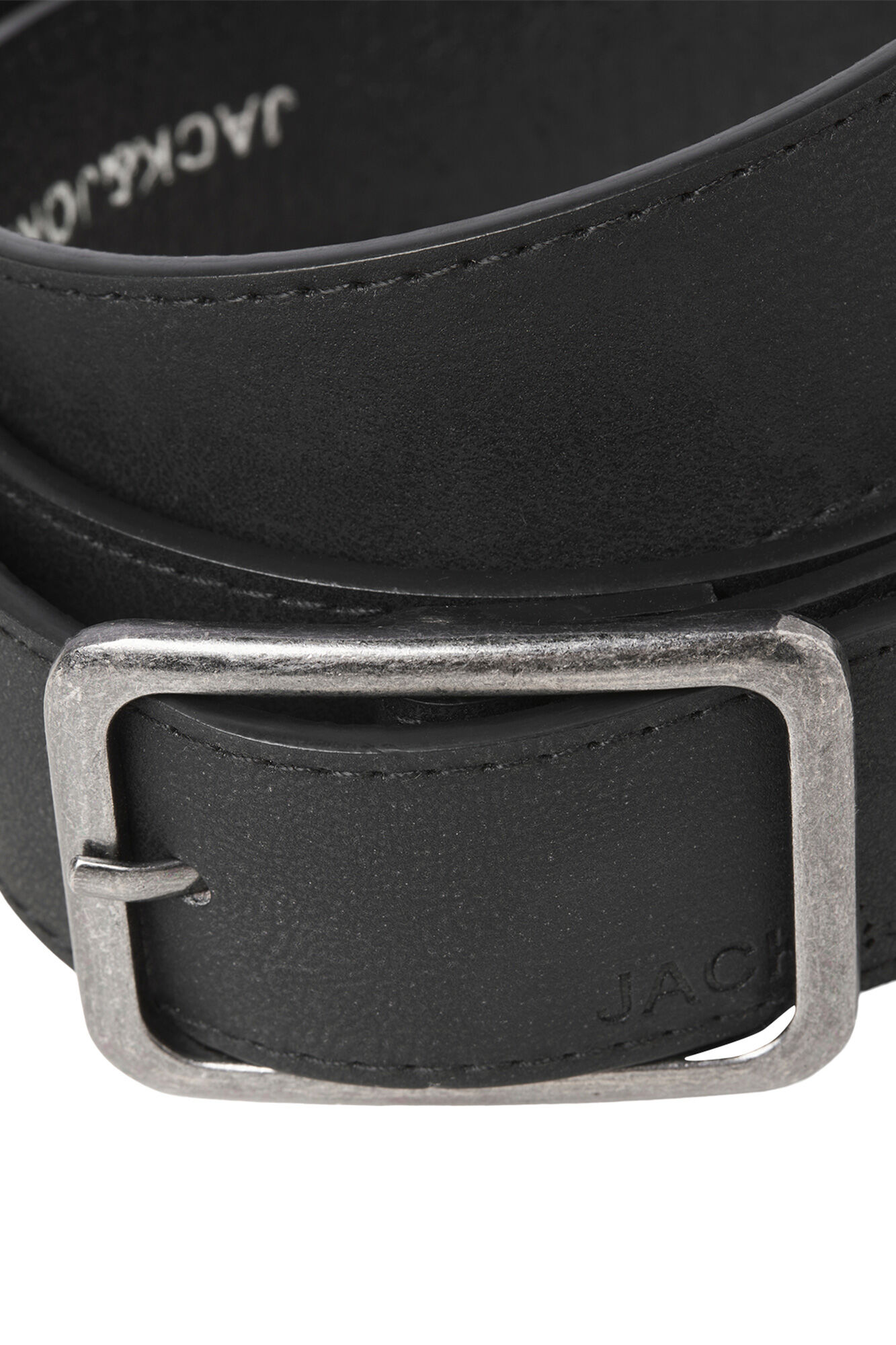 Jack & Jones Cinto com fivela em pele sint&eacute;tica