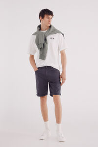 Springfield Bermuda cor clara lavada slim fit