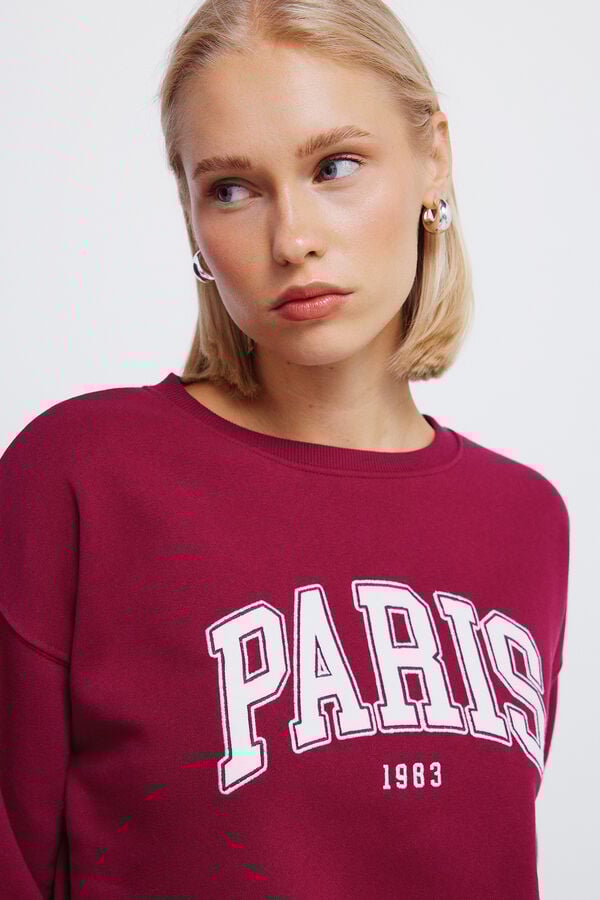 Springfield Sweatshirt "Paris" vermelho