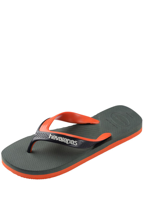 Havaianas Chinelos de plataforma em borracha verde