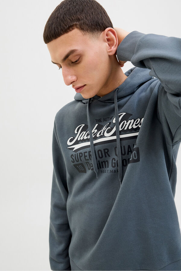 Jack & Jones Sweatshirt de regular fit cinzento